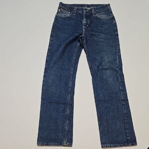 Carhartt Men’s Relaxed Fit Straight Leg Jeans - Dark Wash Denim CAT2 30x34